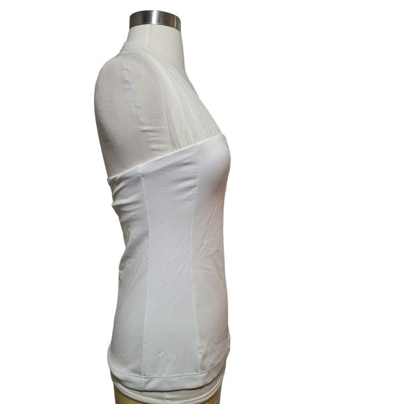 All Sport Couture White New Orleans Saints Football Fan Gear Halter Top Size XS - Picture 3 of 8